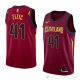 Camiseta Ante Zizic #41 Cleveland Cavaliers Icon 2018 Rojo