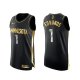 Camiseta Anthony Edwards NO 1 Golden Edition Minnesota Timberwolves 2020-21 Negro