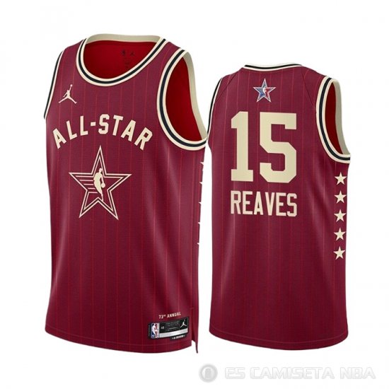 Camiseta Austin Reaves #15 All Star 2024 Los Angeles Lakers Rojo - Haga un click en la imagen para cerrar