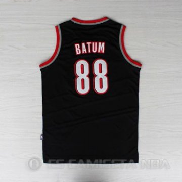 Camiseta Batum #88 Portland Trail Blazers Negro