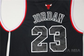 Camiseta Jordan #23 Chicago Bulls Negro