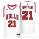 Camiseta Butler #21 Chicago Bulls Blanco