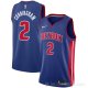 Camiseta Cade Cunningham NO 2 Detroit Pistons Icon Azul