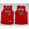 Camiseta Retro Butler #21 Chicago Bulls Rojo