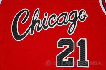 Camiseta Retro Butler #21 Chicago Bulls Rojo