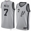 Camiseta Chimezie Metu #7 San Antonio Spurs Statement 2018 Gris