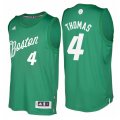 Camiseta Christmas Day Boston Celtics Thomas #4 Verde 2016