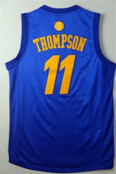 Camiseta Christmas Day Golden State Warriors Thompson #11 Azul 2016
