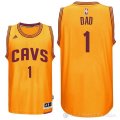 Camiseta Dad #1 Cleveland Cavaliers Dia del Padre Amarillo