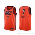 Camiseta Darius Bazley #7 Oklahoma City Thunder Earned Naranja