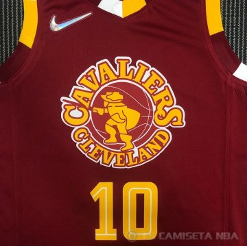 Camiseta Darius Garland #10 Cleveland Cavaliers Ciudad Rojo