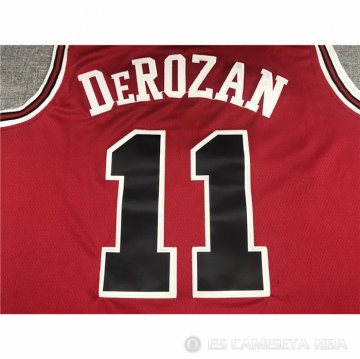 Camiseta Demar Derozan NO 11 Chicago Bulls Icon 2021-22 Rojo