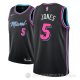 Camiseta Derrick Jones #5 Miami Heat Ciudad 2018-19 Negro