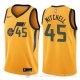 Camiseta Donovan Mitchell #45 Utah Jazz Statement 2017-18 Amarillo