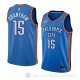 Camiseta Donte Grantham #15 Oklahoma City Thunder Icon 2018 Azul