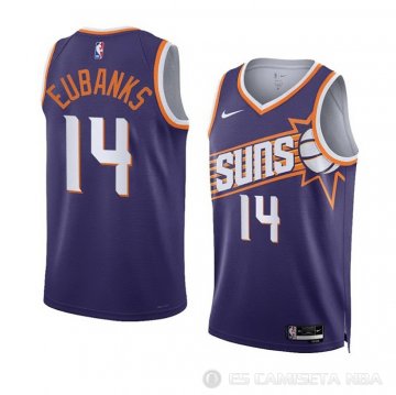 Camiseta Drew Eubanks #14 Phoenix Suns Icon 2023-24 Violeta