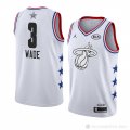 Camiseta Dwyane Wade #3 All Star 2019 Miami Heat Blanco