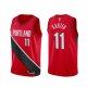 Camiseta Enes Kanter NO 11 Portland Trail Blazers Statement Rojo