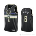 Camiseta Eric Bledsoe #6 Milwaukee Bucks Statement 2020-21 Negro