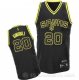 Camiseta Ginobili #20 San Antonio Spurs Electricidad Moda