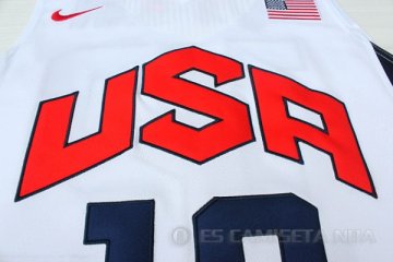 Camiseta Harden #12 USA 2012 Blanco