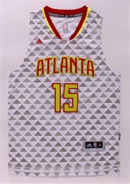 Camiseta Horford #15 Atlanta Hawks Blanco
