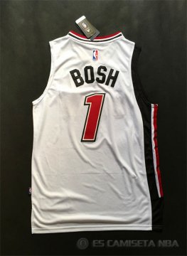 Camiseta Bosh #1 Miami Heat Blanco