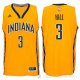 Camiseta Hill #3 Indiana Pacers Amarillo