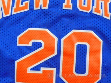 Camiseta Houston #20 New York Knicks Azul