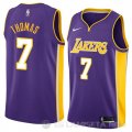 Camiseta Isaiah Thomas #7 Los Angeles Lakers Statement 2018 Violeta
