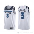 Camiseta Jarred Vanderbilt #3 Minnesota Timberwolves Association Blanco