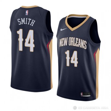 Camiseta Jason Smith #14 New Orleans Pelicans Icon 2018 Azul