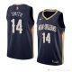 Camiseta Jason Smith #14 New Orleans Pelicans Icon 2018 Azul