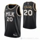 Camiseta John Collins NO 20 Atlanta Hawks Ciudad 2020-21 Negro