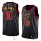 Camiseta John Holland #10 Cleveland Cavaliers Statement 2018 Negro