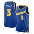 Camiseta Jordan Poole #3 Golden State Warriors Classic 2022-23 Azul