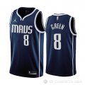 Camiseta Josh Green #8 Dallas Mavericks Statement 2022-23 Azul