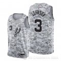 Camiseta Keldon Johnson #3 San Antonio Spurs Earned 2019-20 Camuflaje