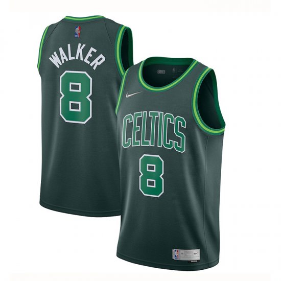 Camiseta Kemba Walker NO 8 Boston Celtics Earned 2020-21 Verde - Haga un click en la imagen para cerrar