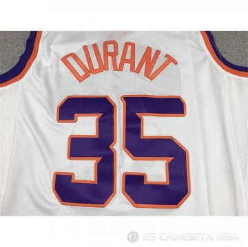 Camiseta Kevin Durant #35 Phoenix Suns Association Blanco