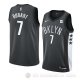 Camiseta Kevin Durant #7 Brooklyn Nets Statement 2019 20 Negro