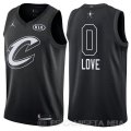 Camiseta Kevin Love #0 All Star 2018 Cavaliers Negro