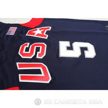 Camiseta Kidd #5 USA 2008 Azul