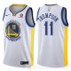 Camiseta Klay Thompson #11 Golden State Warriors 2017-18 Blanco