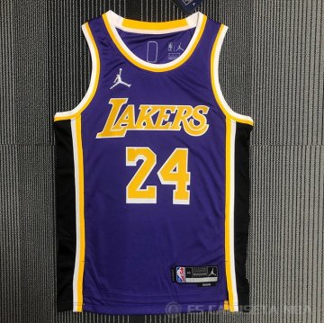 Camiseta Kobe Bryant #24 Los Angeles Lakers Statement 2021-22 Violeta