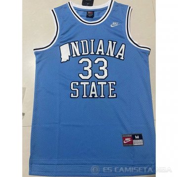 Camiseta Larry Bird #33 Boston Celtics Retro Azul
