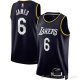 Camiseta LeBron James #6 Los Angeles Lakers Select Series 2022 Negro