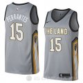 Camiseta London Perrantes #15 Cleveland Cavaliers Ciudad 2018 Gris