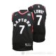 Camiseta Lowry #7 Toronto Raptors Autentico 2017-18 Negro