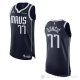 Camiseta Luka Doncic #77 Dallas Mavericks Statement Autentico 2022-23 Azul